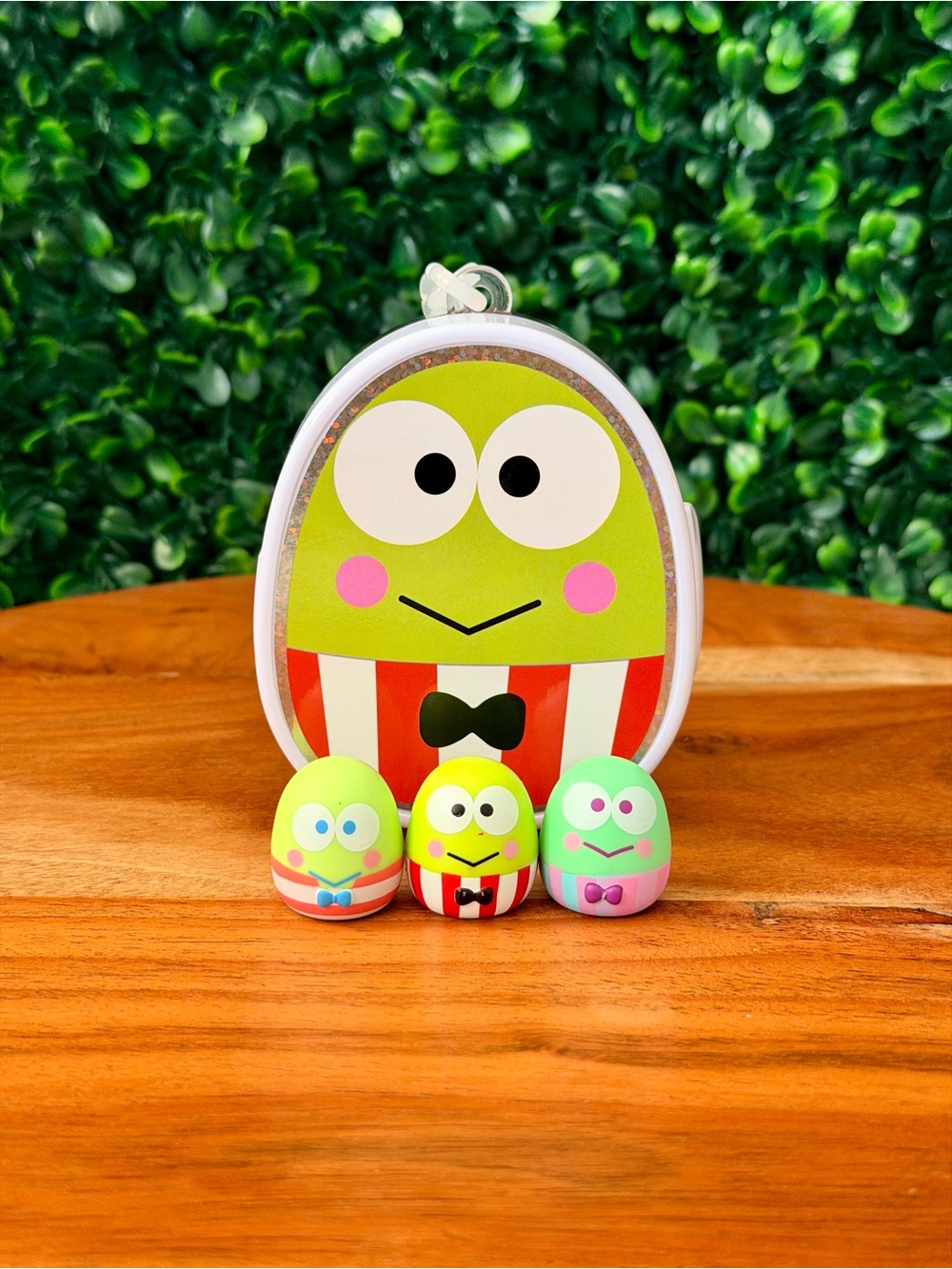 Hello Kitty and Friends Squish-a-longs by Squishmallows, Keroppi Bundle